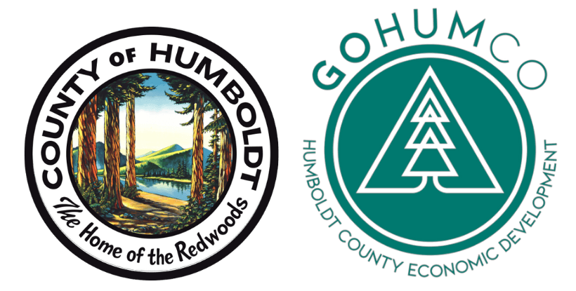 County of Humboldt logo and Humboldt County Economic Development's GoHumCo logo