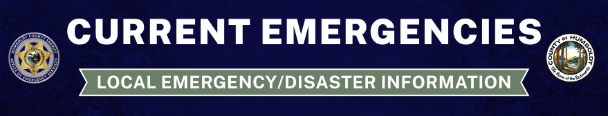 Current Emergencies - Local Emergency/Disaster Information
