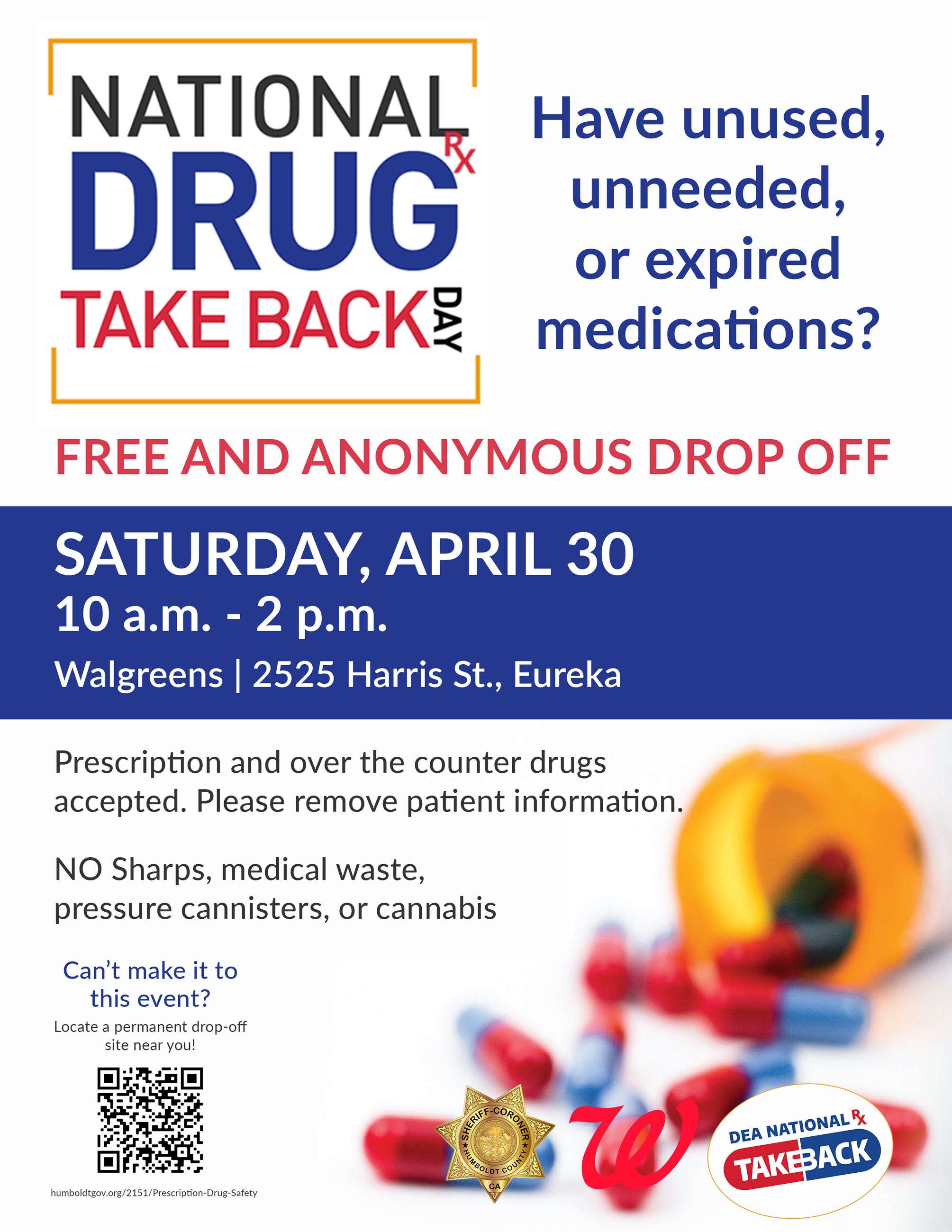 DRUG TAKE BACK POSTER