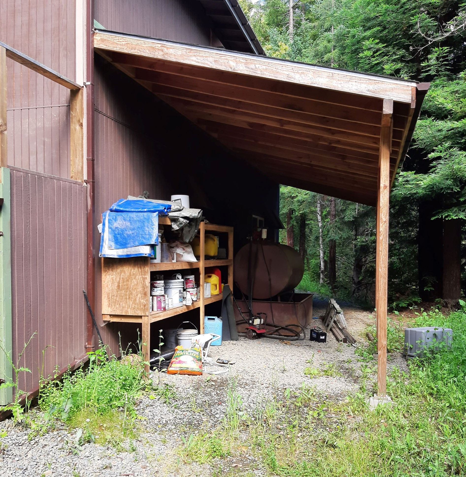 A fuel storage container and numerous miscellaneous cultivation related items