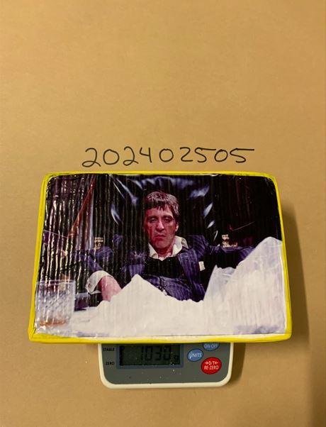 Front of FentanylCocaine Package_