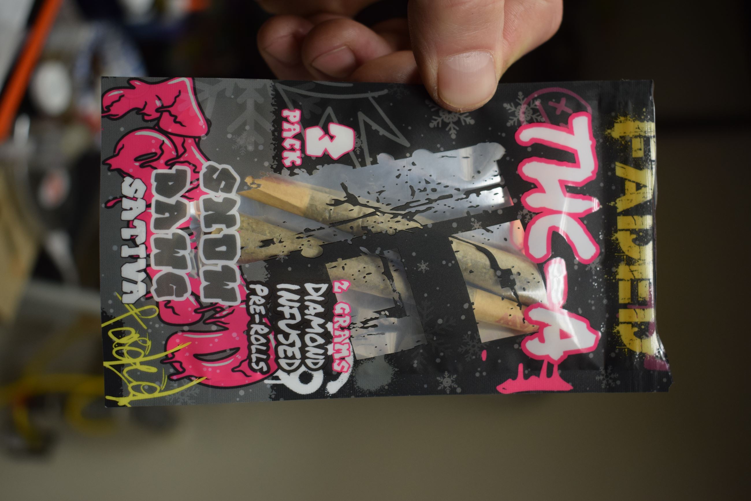 Product type seized at search warrant service