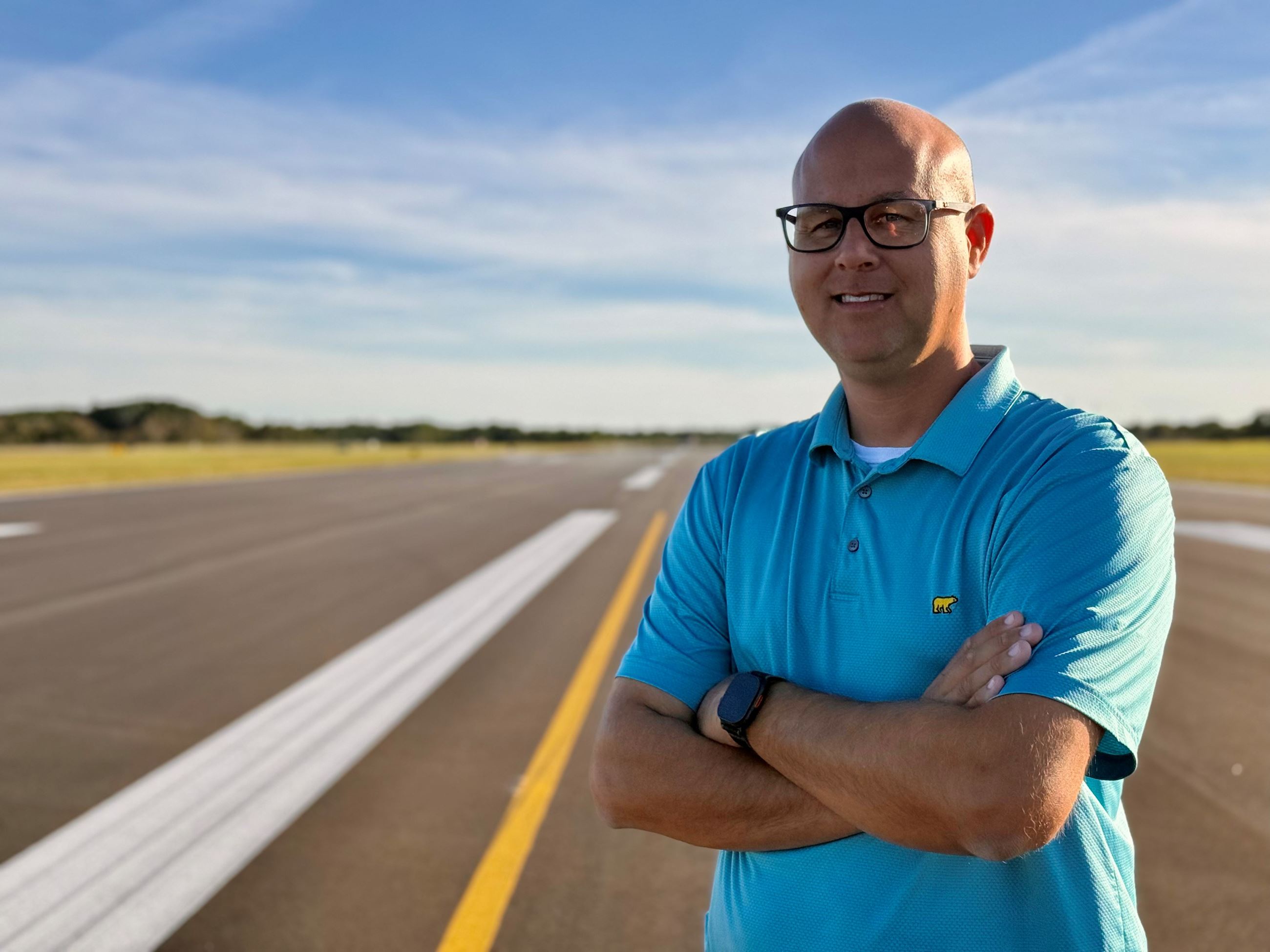Incoming Aviation Director Justin Hopman