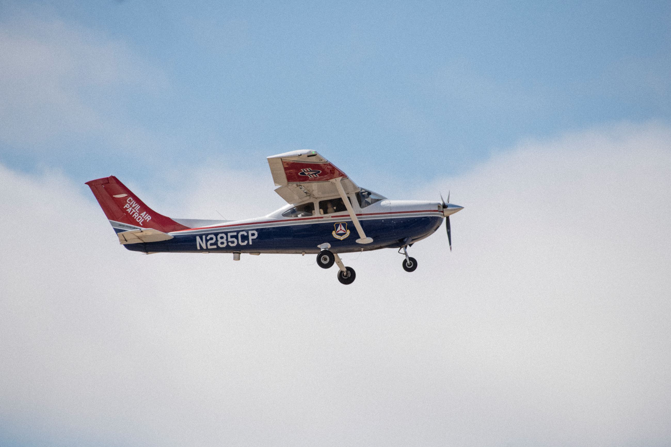 Photo of the Civil Air Patrol Fixed Wing Airplane
