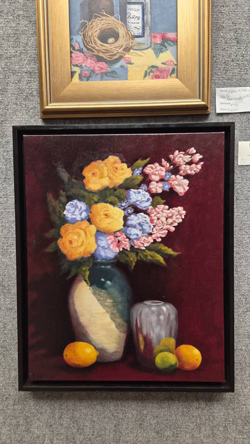 A still-life painting by Lynn Niekrasz.