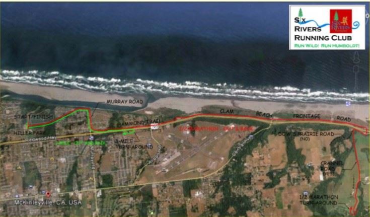 Hammond Trail Race Map