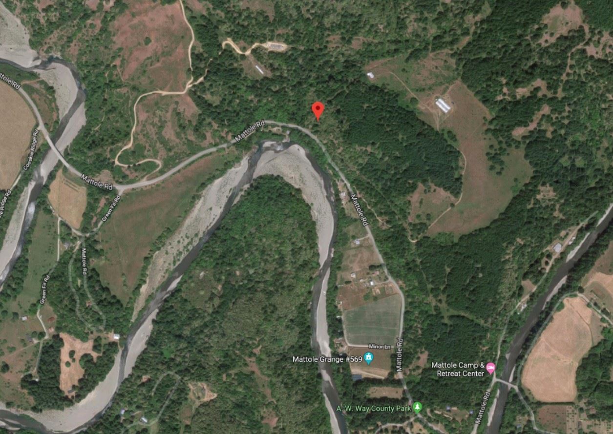 Mattole Road map