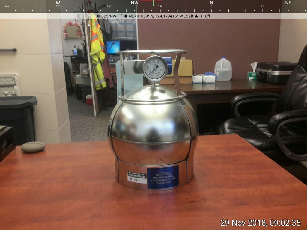 Air Testing Canister