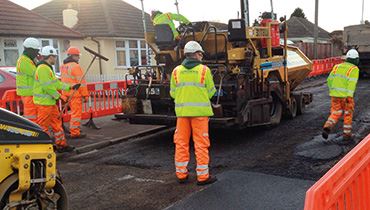 Road Crew at Work Photo