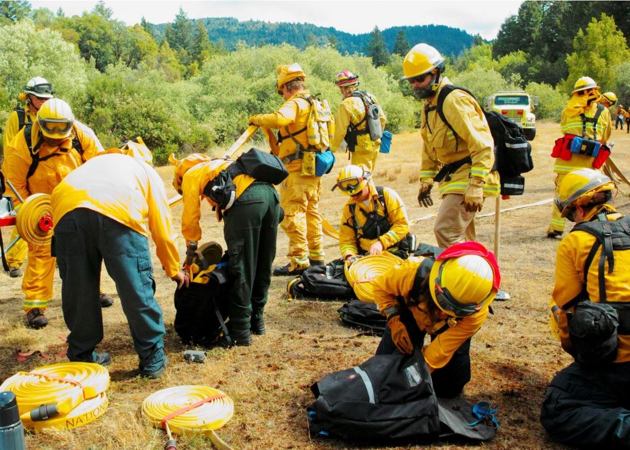 RT-130 Wildland Fire Training with local VFDs