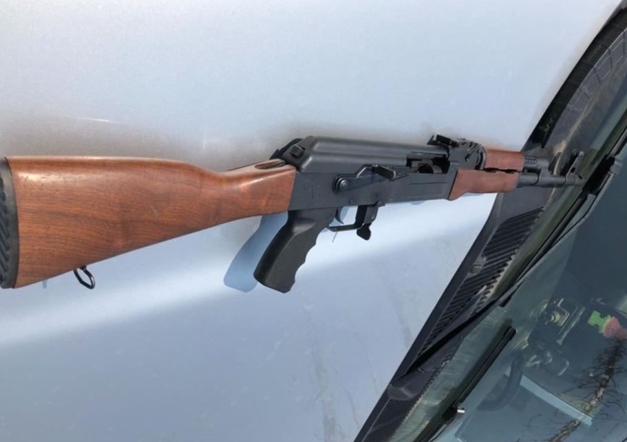 AK-47 found during investigation